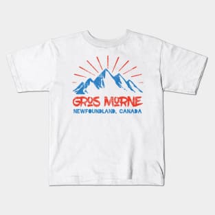 Gros Morne National Park || Newfoundland || Canada || Retro || Kids T-Shirt